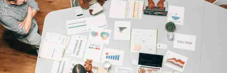 people in the office discussing a project