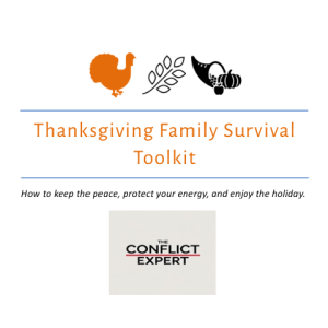Thanksgiving Family Survival Toolkit Front Cover