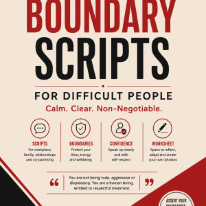 Boundary scripts for difficult people printable guide